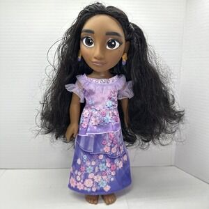 Disney Encanto Isabela Doll 14" Purple Dress Jakks Pacific